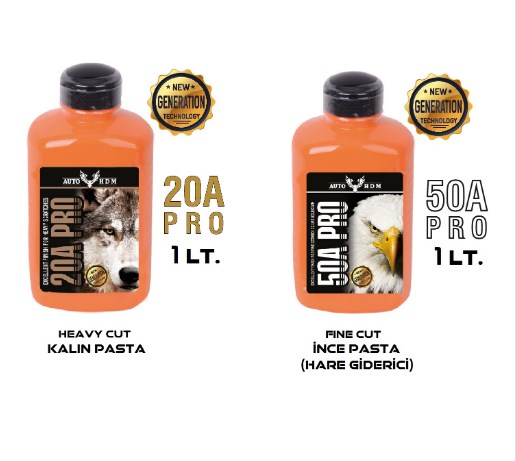 20 A PRO + 50 A PRO PASTA SETİ (Çizik ve Hare Giderme Pasta Seti)